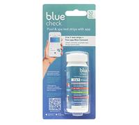 Gre Blue Check 71664 - Strisce di analisi 5 in 1 con Applicazione per la Cura della Piscina, Colore: Bianco