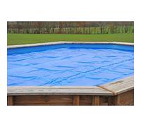 CPROV610 COPERTURA SOLARE ESTIVA TELO TERMICO GRE PISCINA OVALE 610x375 CM
