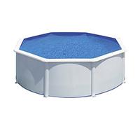 Gre kitpr353 Bora Bora piscina smontabile rotonda in acciaio bianco Ø350 X 120 cm