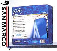 Gre Accessories Rivestimento Per Piscina Acciaio 460x120 Cm