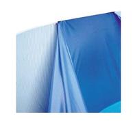 Gre Liner PVC Impermeabile Piscina Rotonda Fuori Terra 400x90 cm Blu Overlap