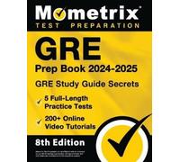 GRE Prep Book 2024-2025 - GRE Study Guide Secrets, 5 Full-Length Pra (Tascabile)