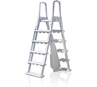 Gre Accessories Above-ground Pool Ladder Argento 122-132 cm