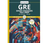 GRE Short Passages Test Prep: High-Frequency Words to Boost Your Score - 1,000 Words, Passages & Quizzes | 2026-2027 Edition, Volume 3