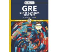 GRE Short Passages Test Prep: High-Frequency Words to Boost Your Score - 1,000 Words, Passages & Quizzes | 2026-2027 Edition, Volume 1
