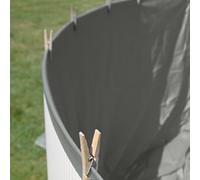 Gre SP558F - Liner per Piscina Rotonda, 550 x 130 (Diametro x Altezza), Sistema Overlap, Colore Blu