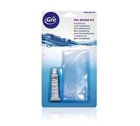 Gre V12 - Kit di Riparazione Liner Piscina, con Colla e Patch adesive Trasparenti