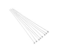 Greabuy 200 spilli con testa a sfera, per gioielli, collane, bracciali, orecchini, gioielli