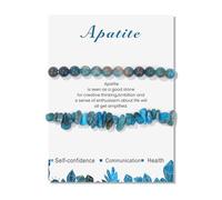 Greabuy 3 1 set regalo regolabile agata comoda vestibilità perline irregolari per tutti i giorni e speciale pietra irregolare catena a mano pietra simbolica braccialetto agata braccialetto, Misura
