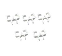 Greabuy 5lots - Supporto di ricambio per filo per decespugliatore, clip | Organizzatori di ricambio per linea decespugliatore, layout aperto a tre clip per una conservazione ordinata tra gli usi