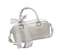 Greabuy Borsa a tracolla casual per gnocchi pochette borsa a tracolla borsa a tracolla per donna borsa a tracolla con cinghie rimovibili regali cerniera borse in ecopelle, bianco, One Size