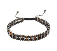 Greabuy Braccialetto elastico con gemme colorate, delicato per bilanci energetici spirituali e accessorio alla moda, idea regalo, Misura unica, come descritto