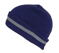 Greabuy Cappello riflettente traspirante con teschio per operai edili Cappello da ciclismo notturno all'aperto sci escursionismo campeggio, blu navy, 5560cm
