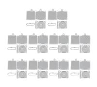 Greabuy Ciondolo alla moda piccolo carillon ciondolo portatile robusto in lega acrilica accessori portachiavi musicali per tutti, 4,3 x 5,3 pollici 0,8 cm 4, lega acrilica, 4.3x5.3 Thickness 0.8CM 4,
