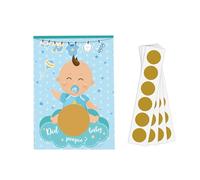 Greabuy Confezione da 24 carte da gioco per baby shower, biglietti per lotterie, eccitanti, feste divertenti, rompighiaccio