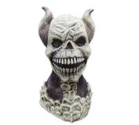 Greabuy Cranio integrale in lattice con fori di ventilazione per feste a tema cosplay e oggetti di scena per film divertente urlo Prop