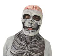 Greabuy Cranio integrale in lattice con fori di ventilazione per feste a tema cosplay e oggetti di scena per film divertente urlo Prop