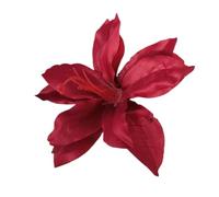 Greabuy Fermaglio per capelli unico a forma di fiore grande, con fiore artificiale, per ornare i capelli