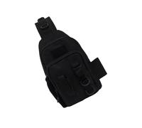 Greabuy Forte Università Pesca Pack Più Scomparti di Archiviazione Confortevole Tracolla Wilderness Exploration Essential Immune Outdoor Fisherman Zaino, Nero