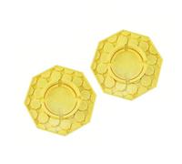 Greabuy Gardener Essential, confezione da 2 basi per mangiatoia per errori, progettata per normali contenitori in vetro, strumenti per apicoltura, vassoio dell'acqua