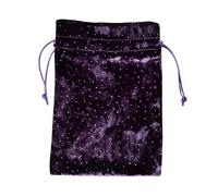Greabuy Gioielli Dices Card Bag Pouch Coulisse Divinazioni Tarocchi Bag Flanella Gioco Oracoli, Colore 1, 13*18cm