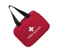 Greabuy Grande Capacità Anti Graffio Impermeabile Medical Storage Pouch Portatile Rosso Impermeabile Borsa Grande per Casa Auto Emergenze Sacchetti Esterni