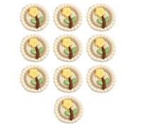 Greabuy Le toppe variopinte del ricamo appliques di modo unico della decorazione unica della borsa per i