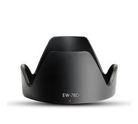 Greabuy Obiettivo EW-78D per obiettivo EF-S 18-200mm f/3.5-5.6 IS, protezione solare rotonda,