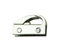 Greabuy Parti hardware resistenti alla ruggine della borsa del metallo Installazione rapida di progettazione per borse uniche e progetti creativi Accessori hardware per borse in metallo, Argento