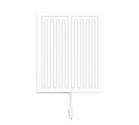 Greabuy Resistente alla nebbia Riscaldamento Pad Vetro Defogging Film Defoggers Pad Riscaldatori per Bagno Vetro Migliora Il Tuo