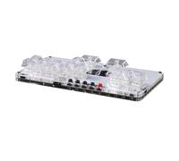 Greabuy Tastiera da gioco 16Keys All Button Controller per PC Arcade Stick con Arcade di luce