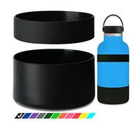 Greant Stivale per bottiglia d'acqua a doppia protezione, compatibile con Hydro Flask da 1,9 l, in silicone flessibile, per stivale Hydroflask, manicotto universale antiscivolo per bottiglia, 3 misure