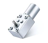 Greartisan DC 12V 6RPM Turbo Worm motoriduttore ad alta coppia Turbina a vite senza fine riduttore motore 6mm albero JSX40-370