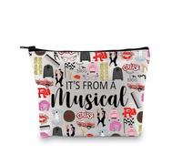 Greas Musical Inspired Gift It's from A Musical Theatre Makeup Bag per gli amanti della musica di Broadway, Da Greas Bag Eu, Borsa cosmetica con stampa