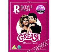 Grease 40th Anniversary Rydell Yearbook (Amazon Exclusive) [Blu-ray] [2018] [Region Free]