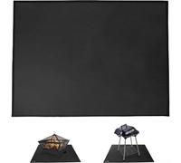 Grease Proof and Heat Resistant BBQ Mat for Outdoor Use, Protects Deck and Patio Surfaces During Grilling (100 x 152 CM39 x 60)