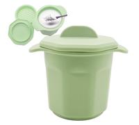 Grease Saver con filtro - Cirterne alimentari | Custode 'olio di salsa portatile | Pentole da filtro a olio | Contenitore di grassi cucina con manico in silicone e coperchio |