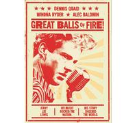 Great Balls of Fire (DVD) Dennis Quaid Winona Ryder Alec Baldwin Trey Wilson