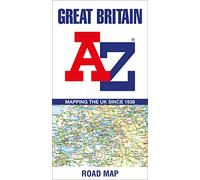 Great Britain A-Z Road Map: Navigate Great Britain with ease using trusted mapping