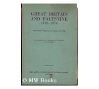 Great Britain and Palestine, 1915-1939