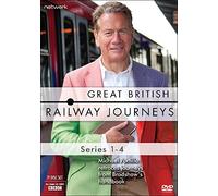 Great British Railway Journeys: Series 1-4 (DVD) Michael Portillo Fiona Caldwell