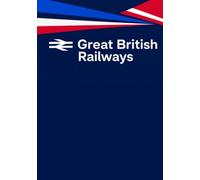 Great British Railways: Railway Enthusiast's Notebook - Classic 174 Ruled Ledger Paper
