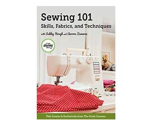 Great Courses Sewing 101: Skills, Fabrics, and Techniques DVD
