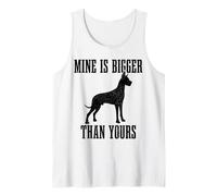 Great Dane Dog Mine Is Bigger Than Your Great Dane Mamma papà Canotta