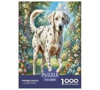 Great Dane Puzzle Impossible 1000 Pezzi Animali fedeli Decorazione Per La Casa. Giochi Rilassamento E Intelligence Per Adulti E Bambini Da 12 Anni 38x26cm/1000pcs