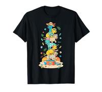 Great Dane Summer Vacation Family Beach Bambini da Donna Uomo Maglietta
