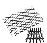 Great Di Stufa A Legna - Griglie Per In Acciaio Mesh A Tronchi Pesanti | STURDY Holder Grena Di Fuoco, Retainatore Del Per Incontri Familiari, Uso Esterno E Interno, Design A Barre Resis
