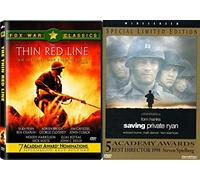 Great Directors Focus on World War II - Terrence Mallick's Thin Red Line & Steven Spielberg's Saving Private Ryan 2-DVD