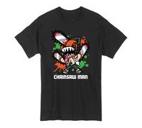 Great Eastern Entertainment Chainsaw Man - T-Shirt Uomo SD Chainsaw Man