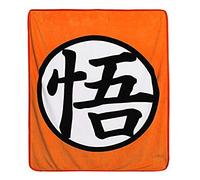 Great Eastern Entertainment Dragon Ball Z Goku Symbol Coperta, Cotone, Multicolore